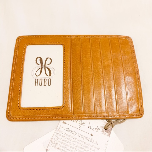 HOBO Handbags - 🆕 Hobo Euro Slide Credit Card Wallet, New Penny